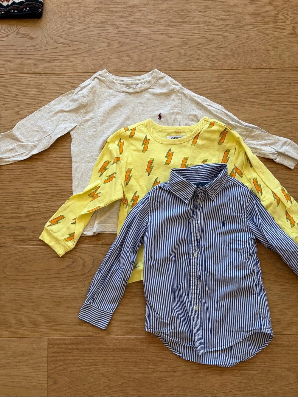 Boys Fall Bundle - Size 5 - Pants, Shirts, Pullovers